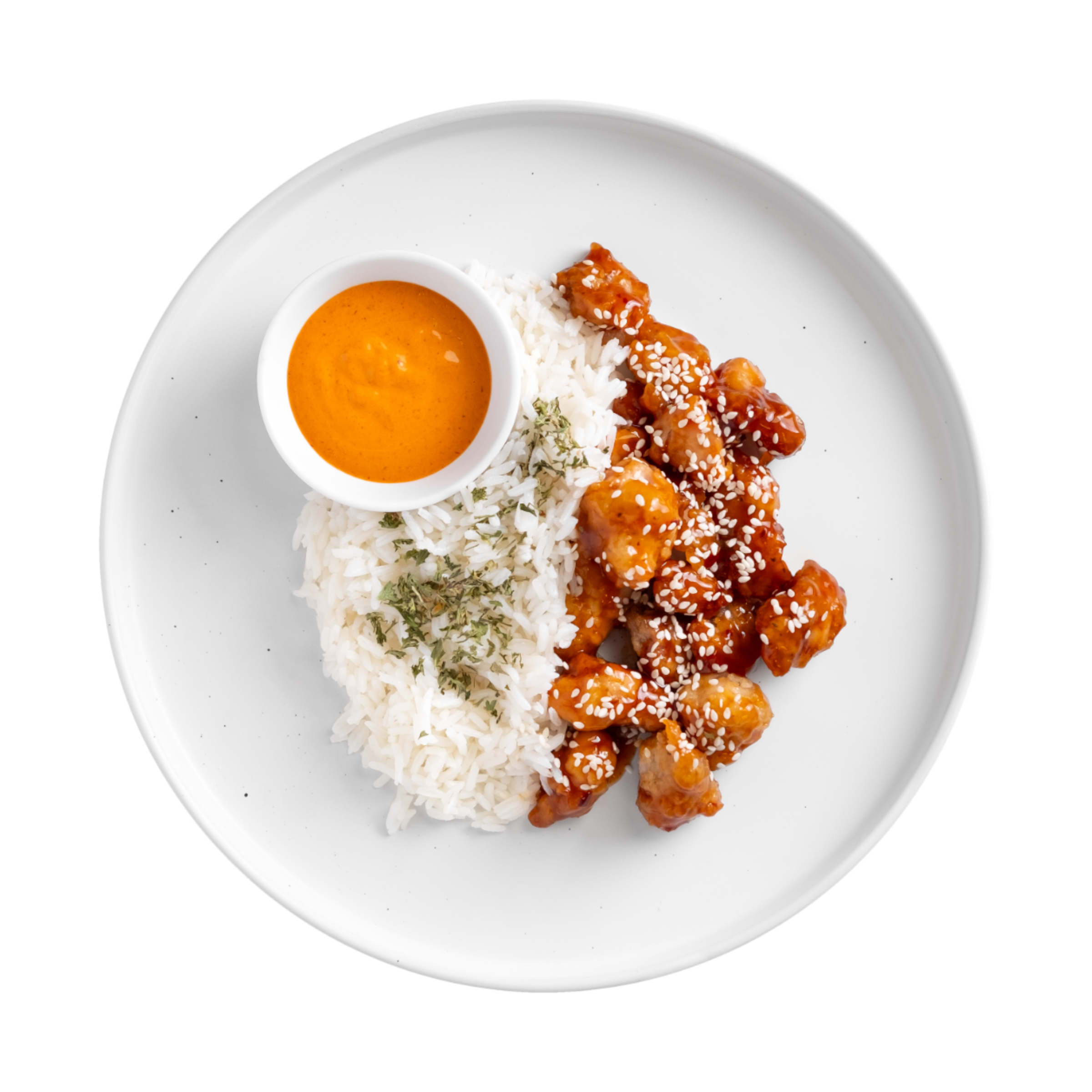 Fitrition Meal Delivery | Crispy General Tso Chicken w/ White Rice ...