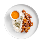 Crispy General Tso Chicken w/ White Rice