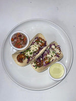 Smokey Sweet Shrimp Taco w/ Jalapeno Crema